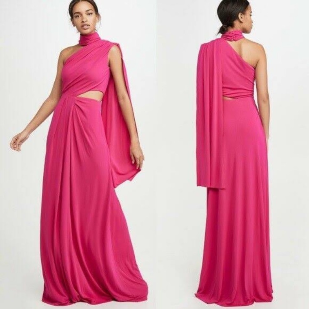 SALONI Magenta Honey Gown